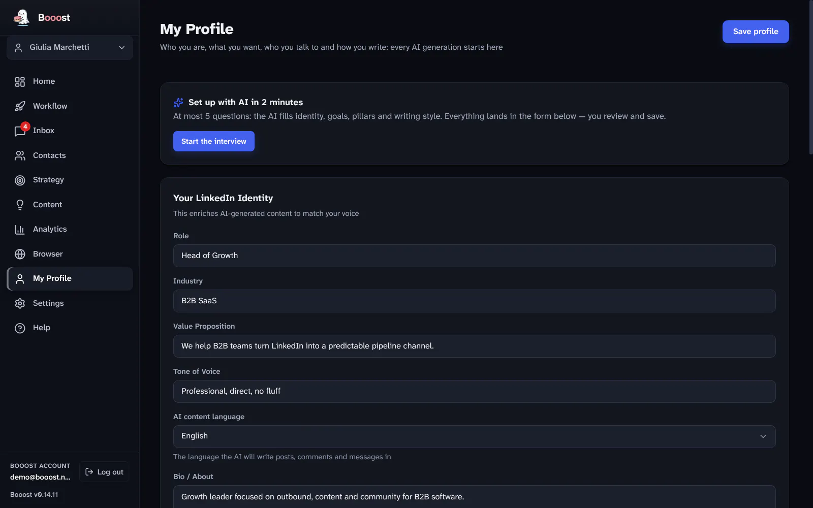 Booost screenshot 5