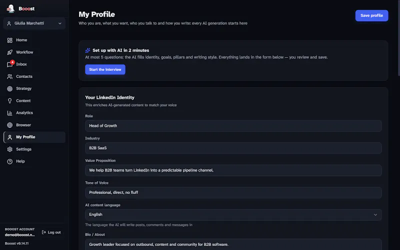 Booost screenshot 5