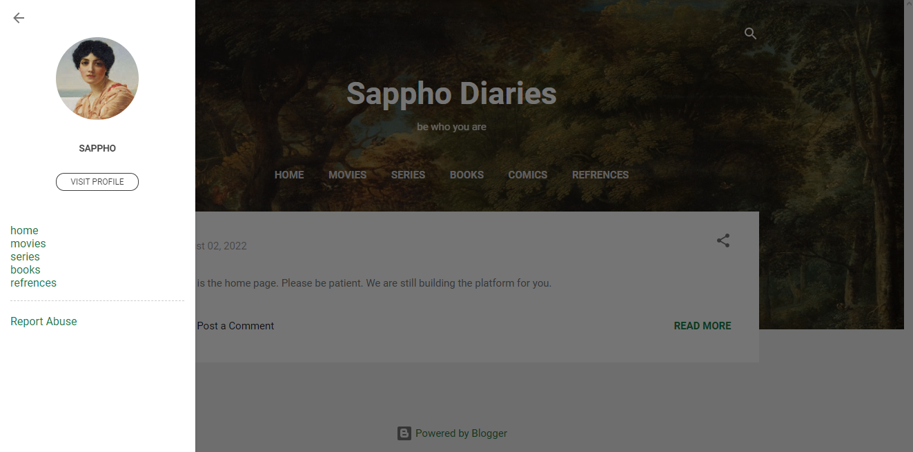 Sappho Diaries Webメディア3