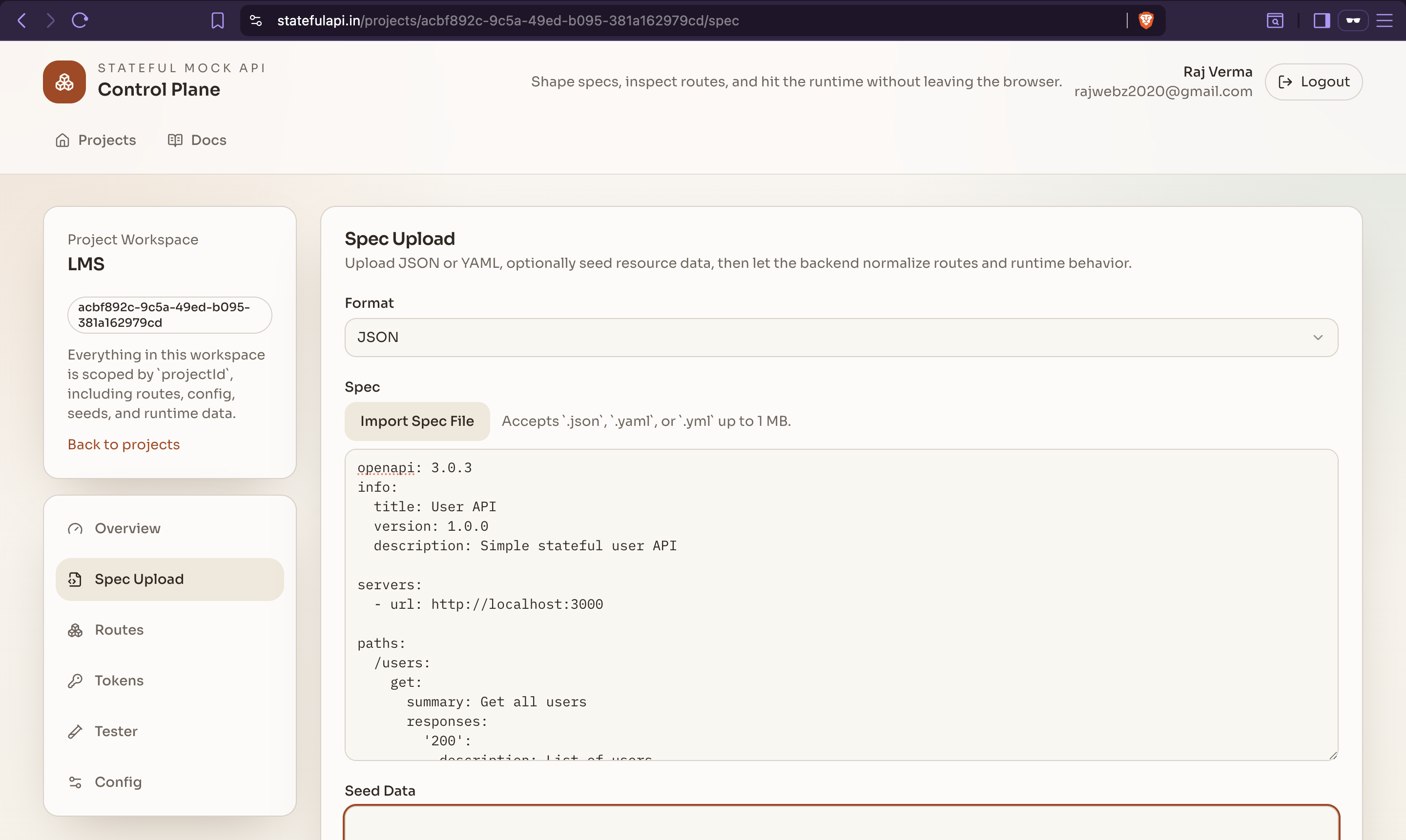 Stateful Mock API gallery image