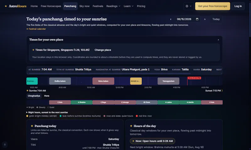 AstroHours screenshot 3