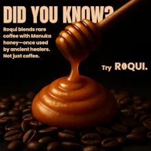 Roqui - Manuka Honey Koffee gallery image