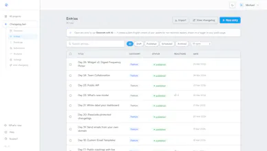 Changelog.fast gallery image