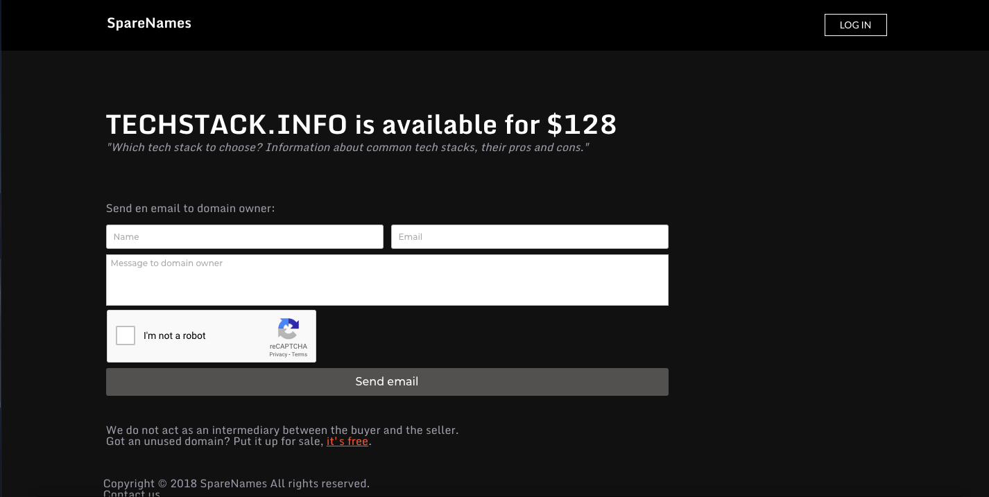 SpareNames gallery image