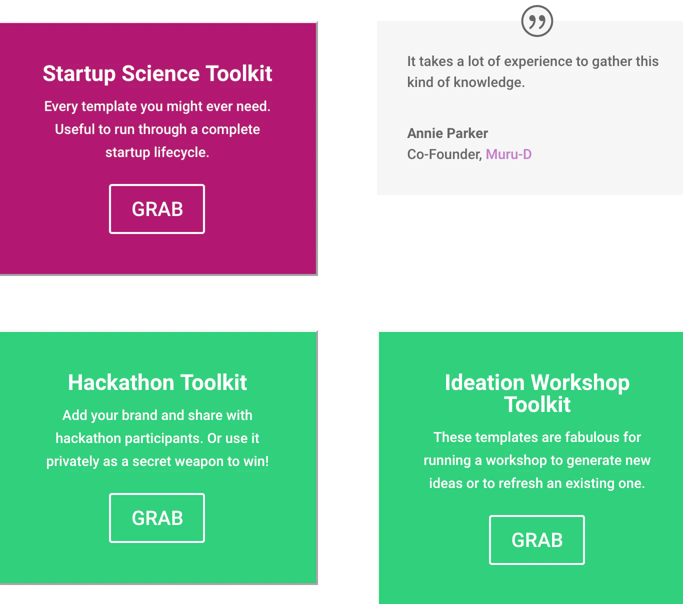 Startup Science