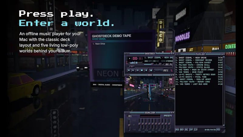GhostDeck screenshot 1 (video preview)