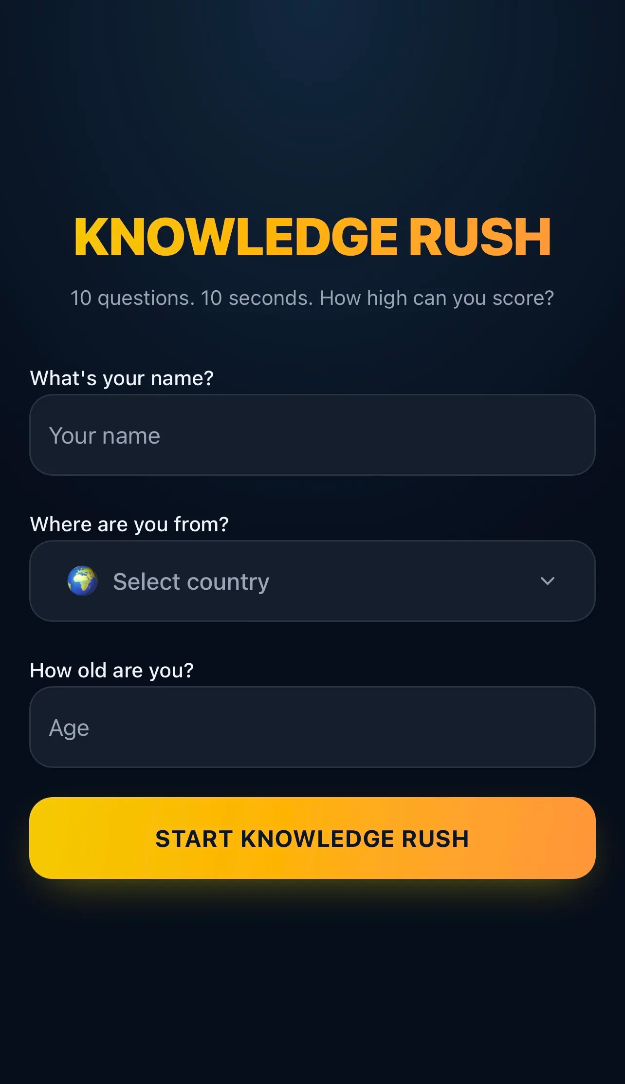 Knowledge Rush