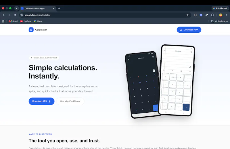 Calculator screenshot 1