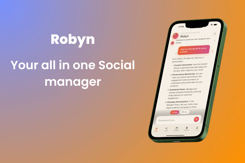 Robyn  screenshot 2