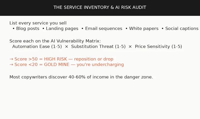 The Futureproof Copywriter Audit screenshot 3