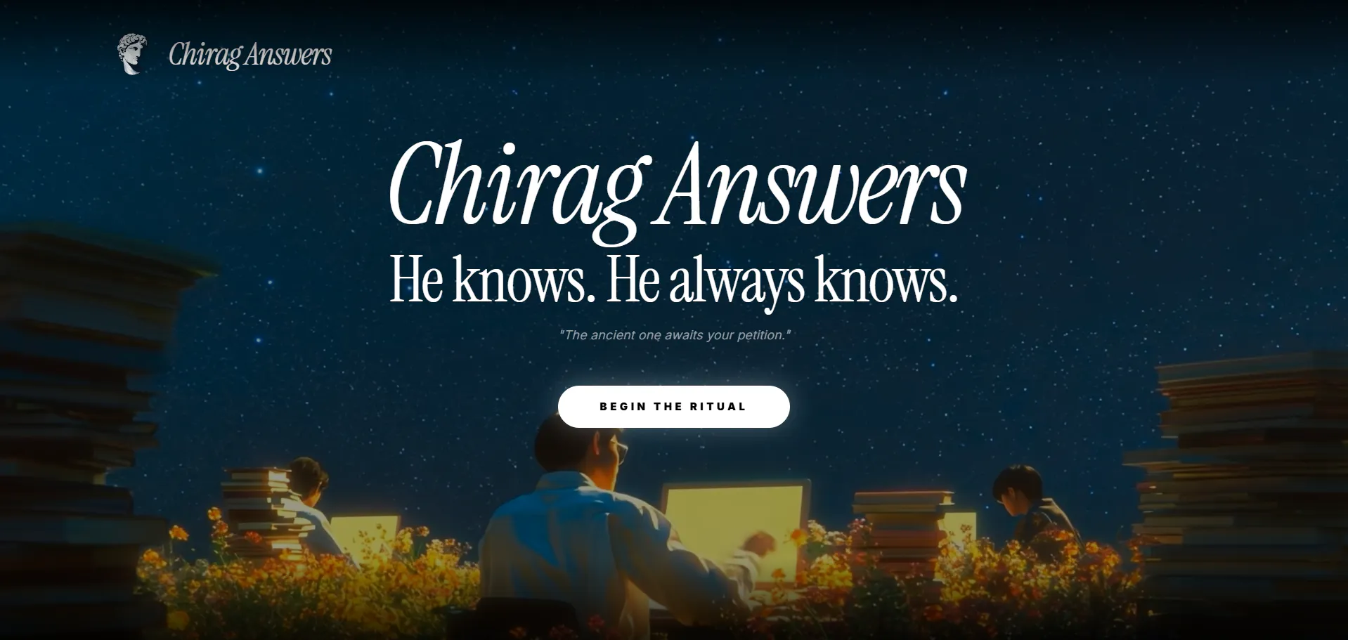 Chirag Answers 제품 배너