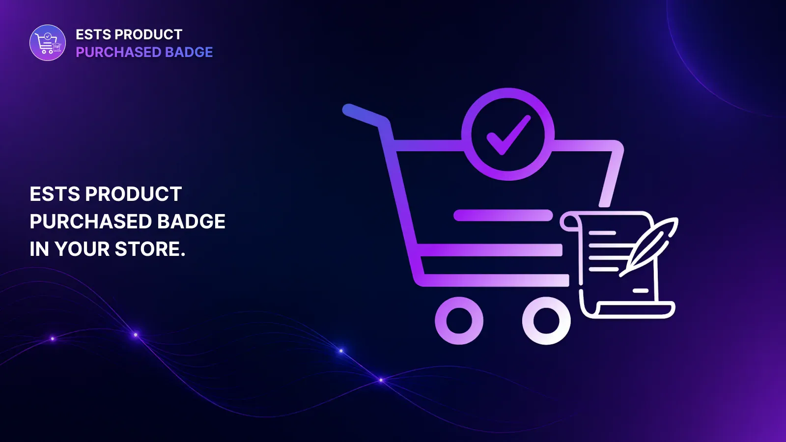 Product Purchased Badge screenshot 1