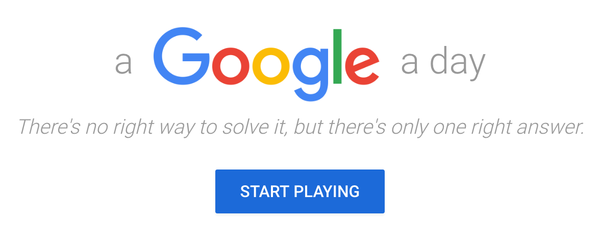 A Google A Day gallery image