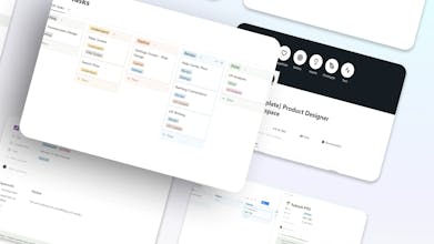 Product Designer Space - Notion Template gallery image
