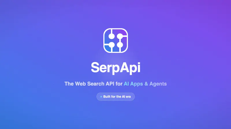 SerpApi for AI Apps and Agents screenshot 2