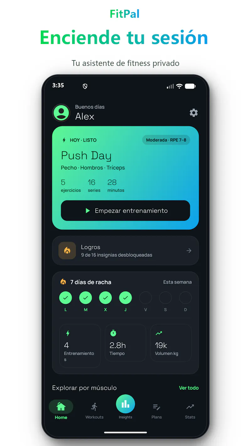 FitPal screenshot 1