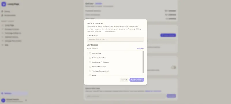 Living Page screenshot 6