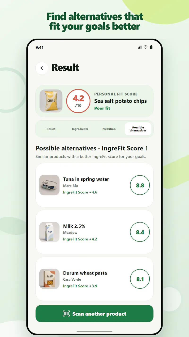 IngreFit screenshot 6