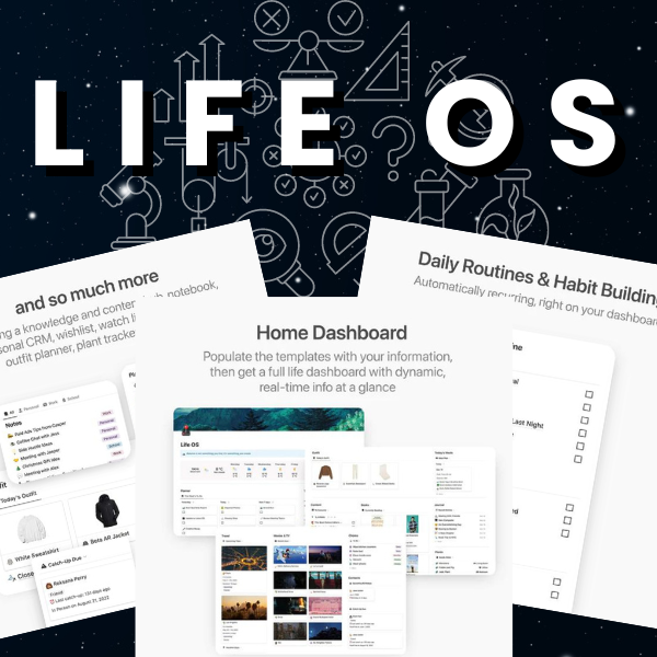 Life OS - YOUR LIFE ORGANIZATOR