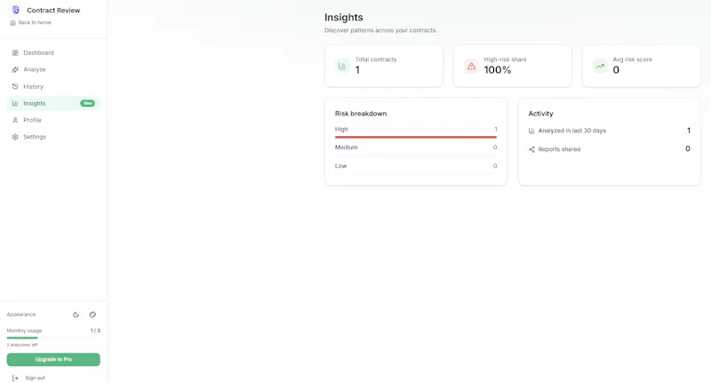 Contract Review screenshot 5