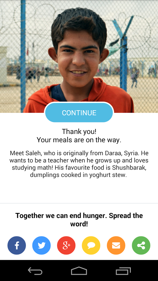 Share The Meal gallery image