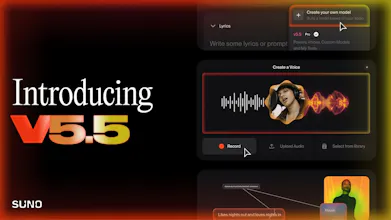 Suno v5.5 gallery image