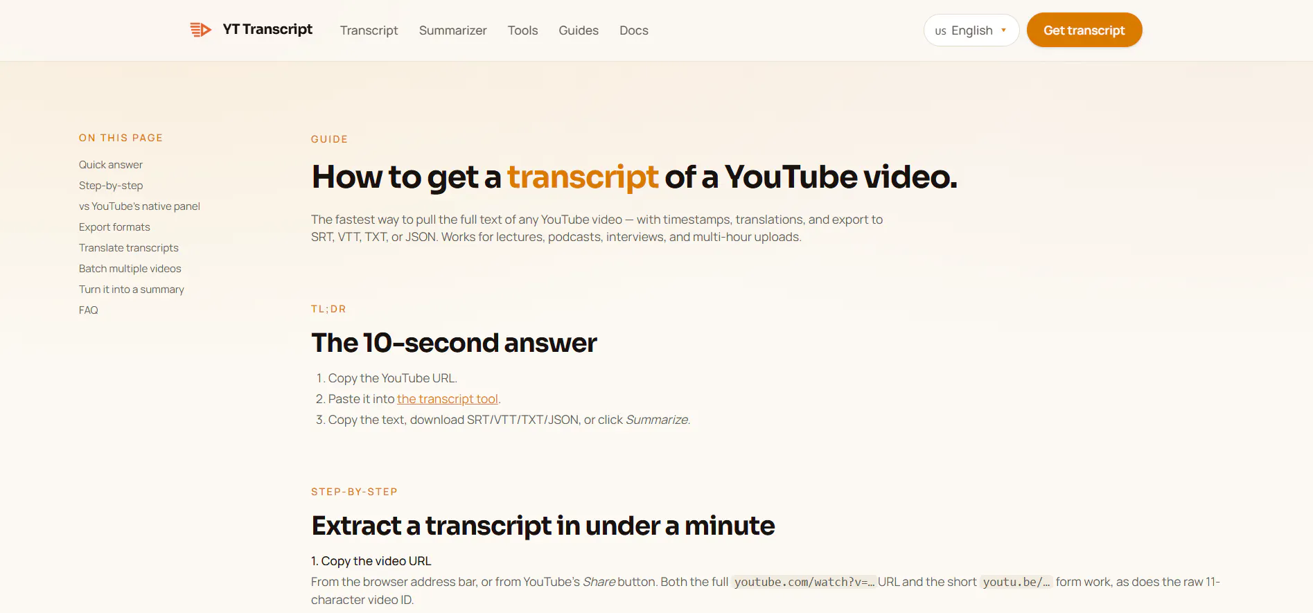 YouTubeGetTranscript gallery image