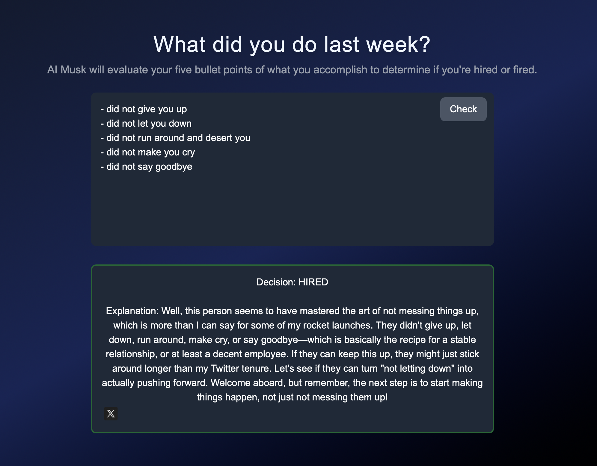 What did you do last week? gallery image