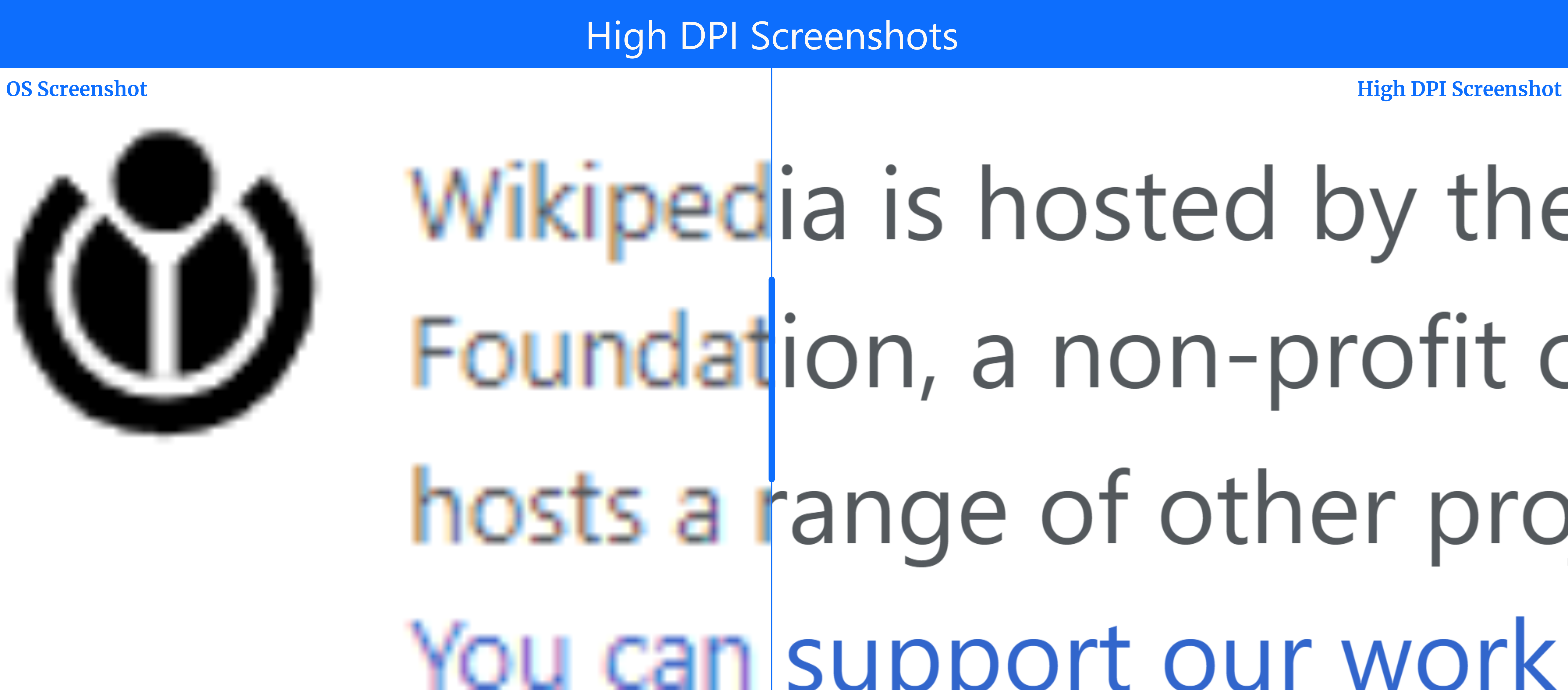 High DPI Screenshots gallery image
