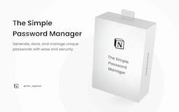 The Simple Password Manager media 3