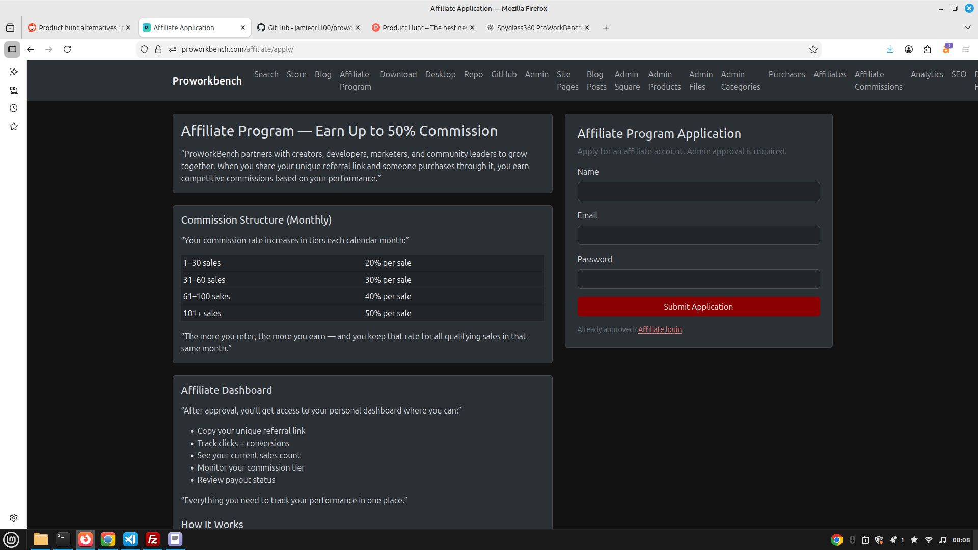 Proworkbench - Screenshot 3 showing product features and functionality