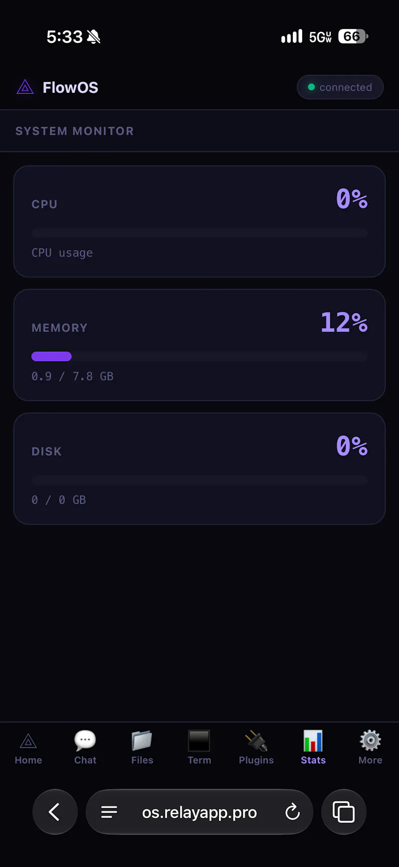 Project Aquarius — FlowOS Desktop screenshot 3