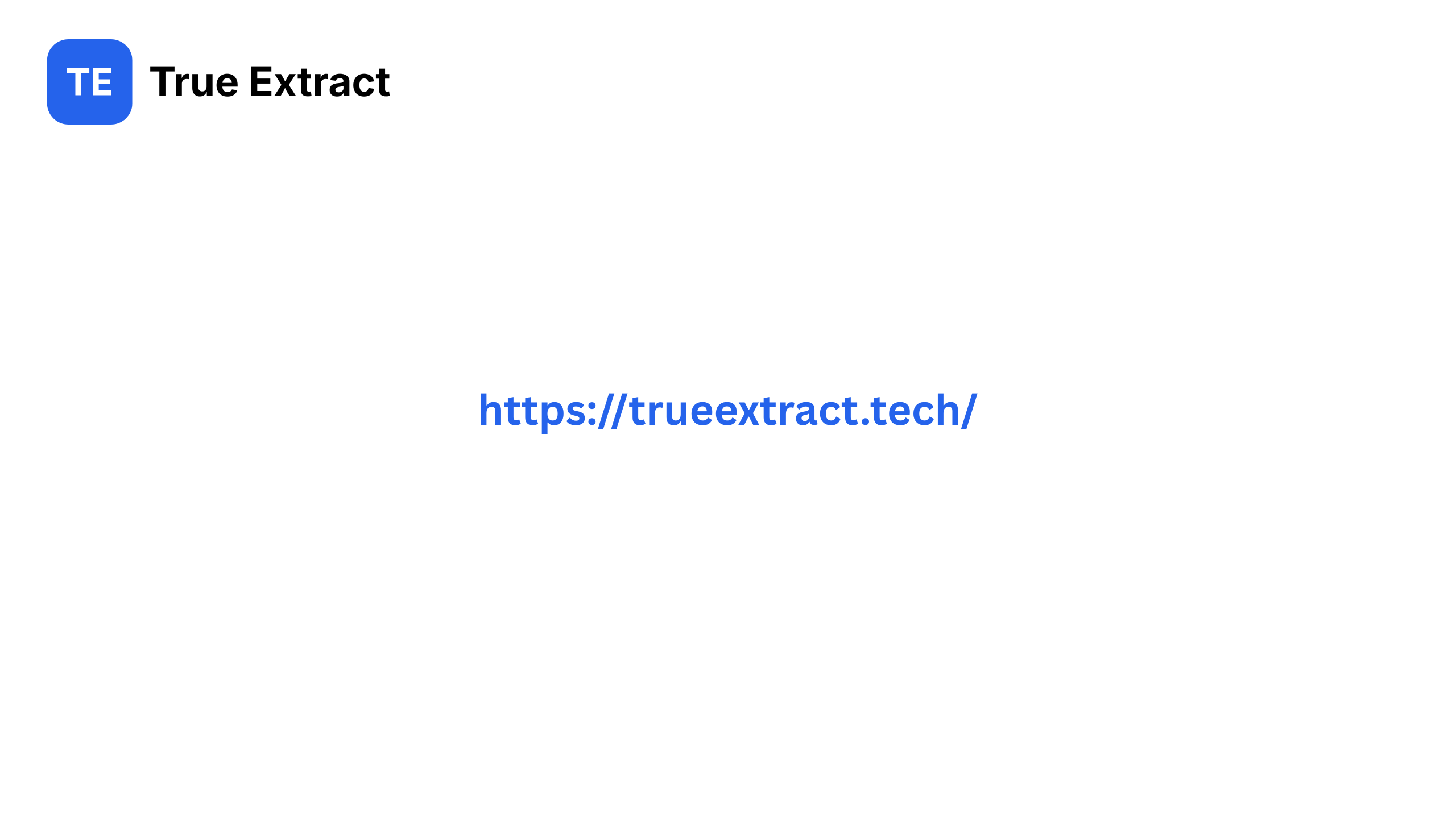 TrueExtract gallery image