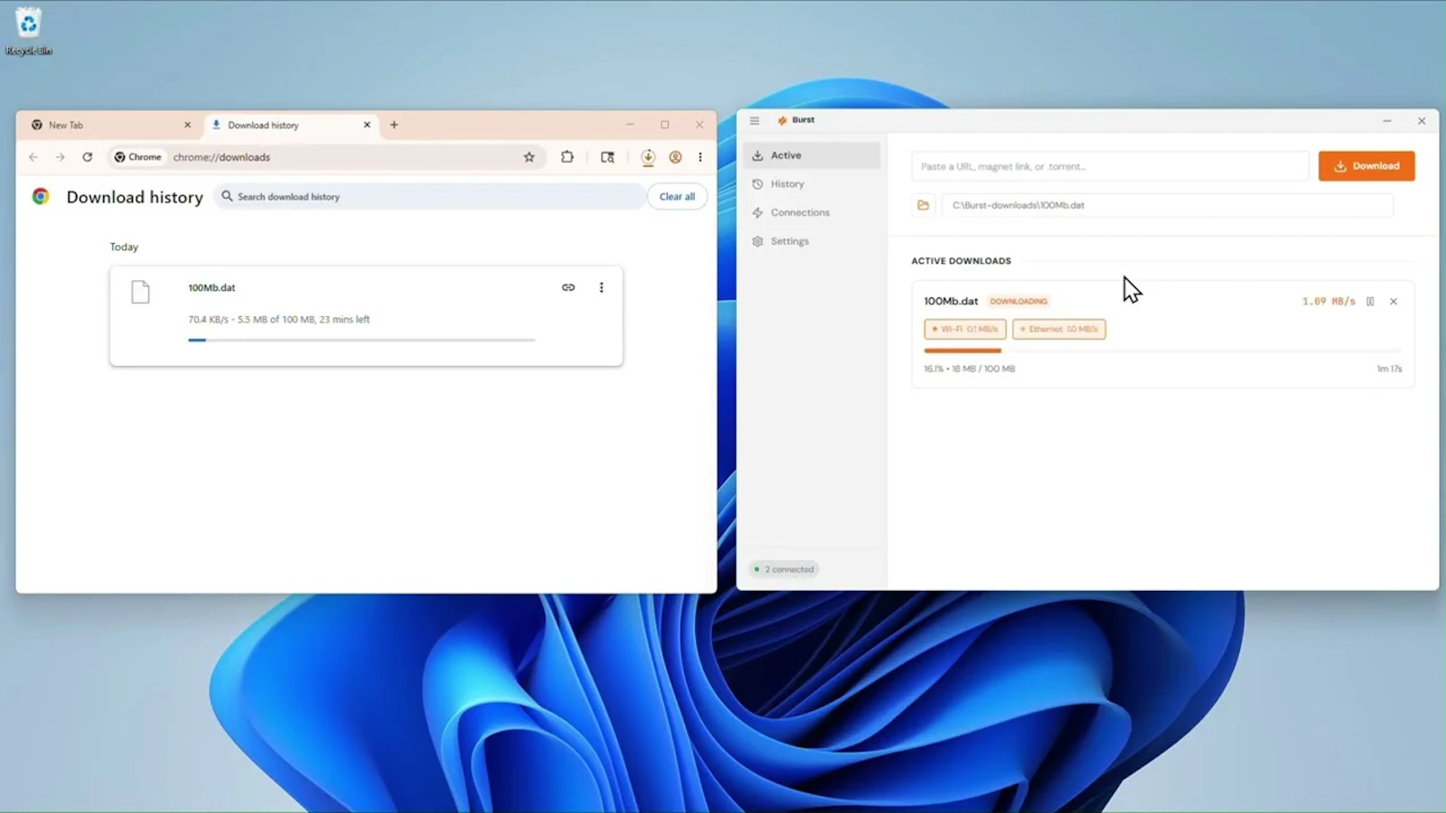 Burst screenshot 1 (video preview)