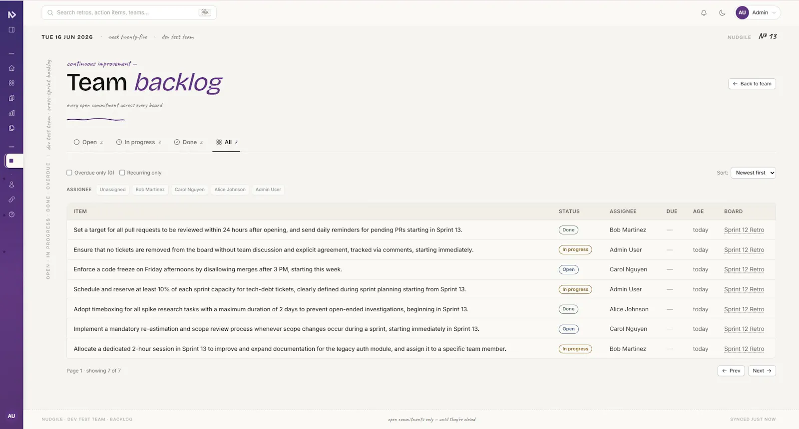 Nudgile screenshot 13