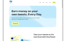 AnyTweet.com / Monetize your twitter media 2