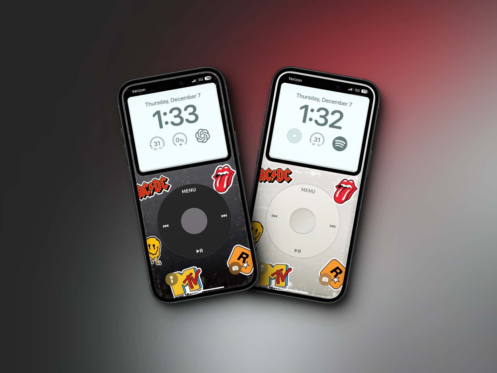 วอลล์เปเปอร์ iPod สำหรับ iPhone media 5