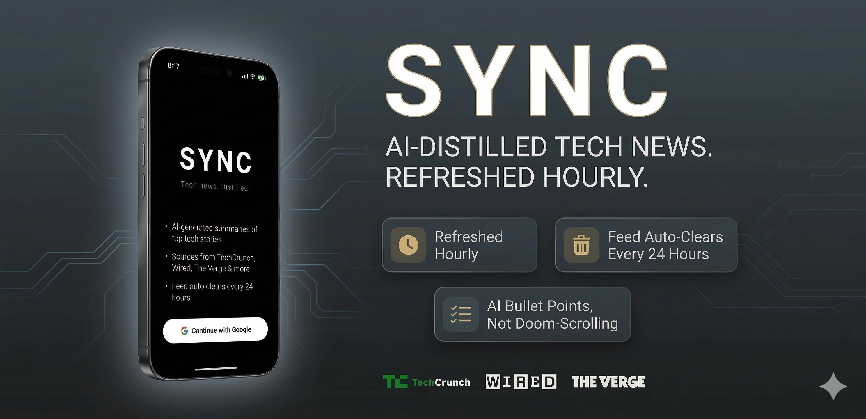 SYNC: Anti-Scroll AI News