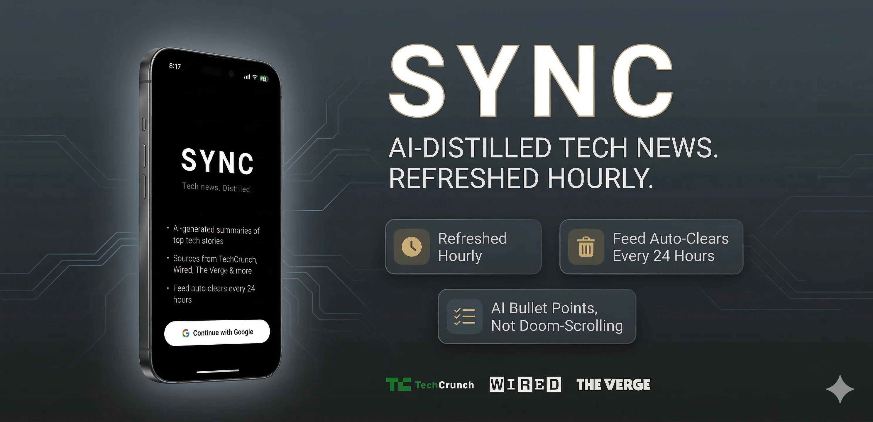 SYNC: Anti-Scroll AI News logo