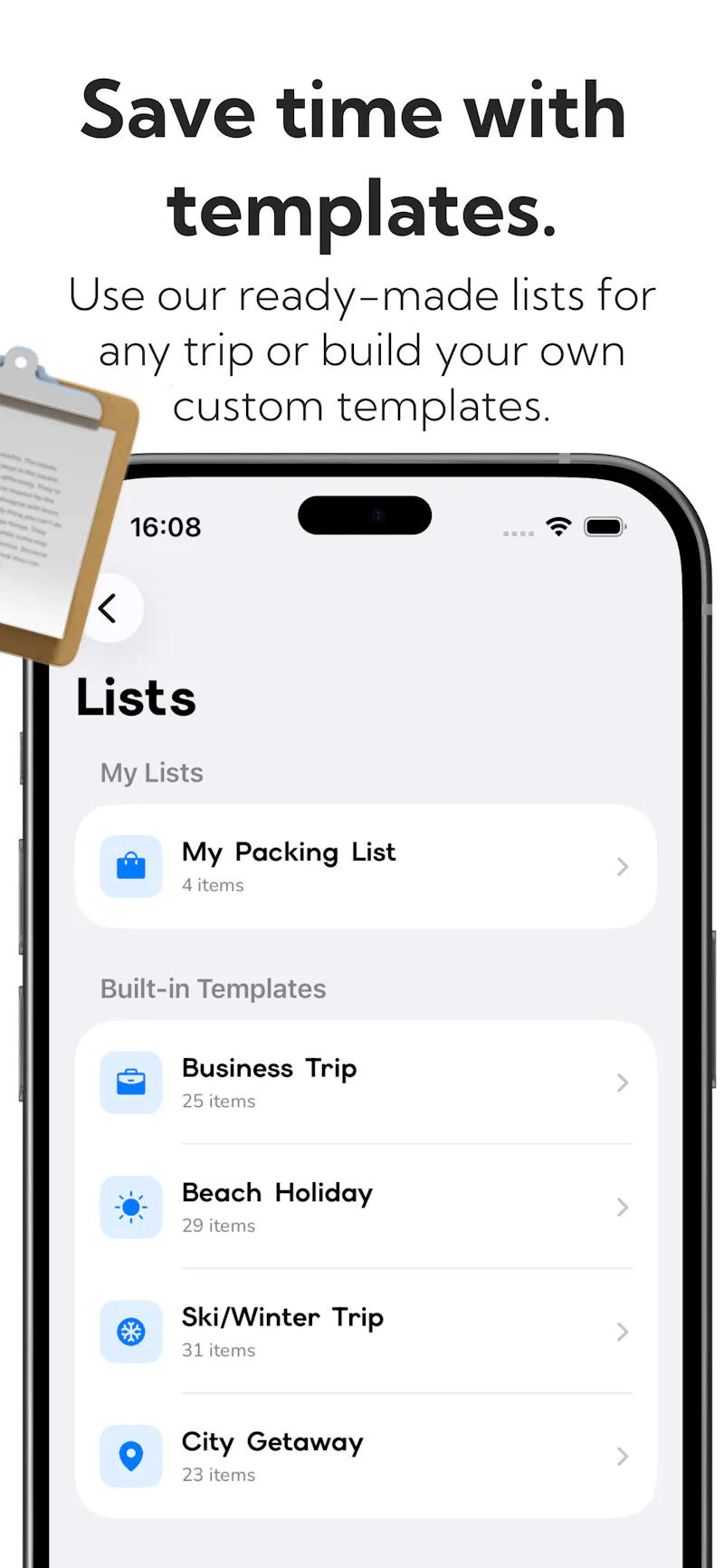 Packwork: Smart Packing List screenshot 6