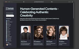 Human-Generated Contents media 3