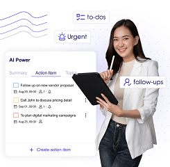 Vocol.ai: actie -items