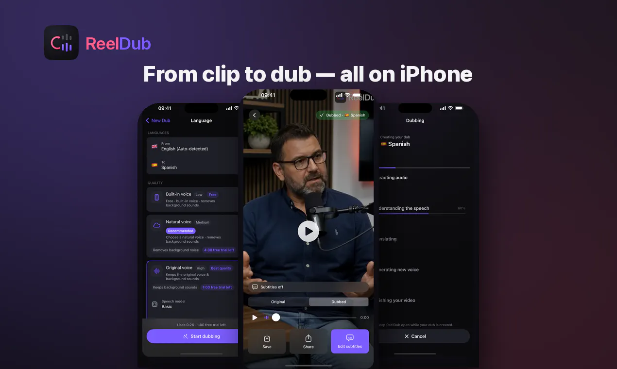 ReelDub gallery image