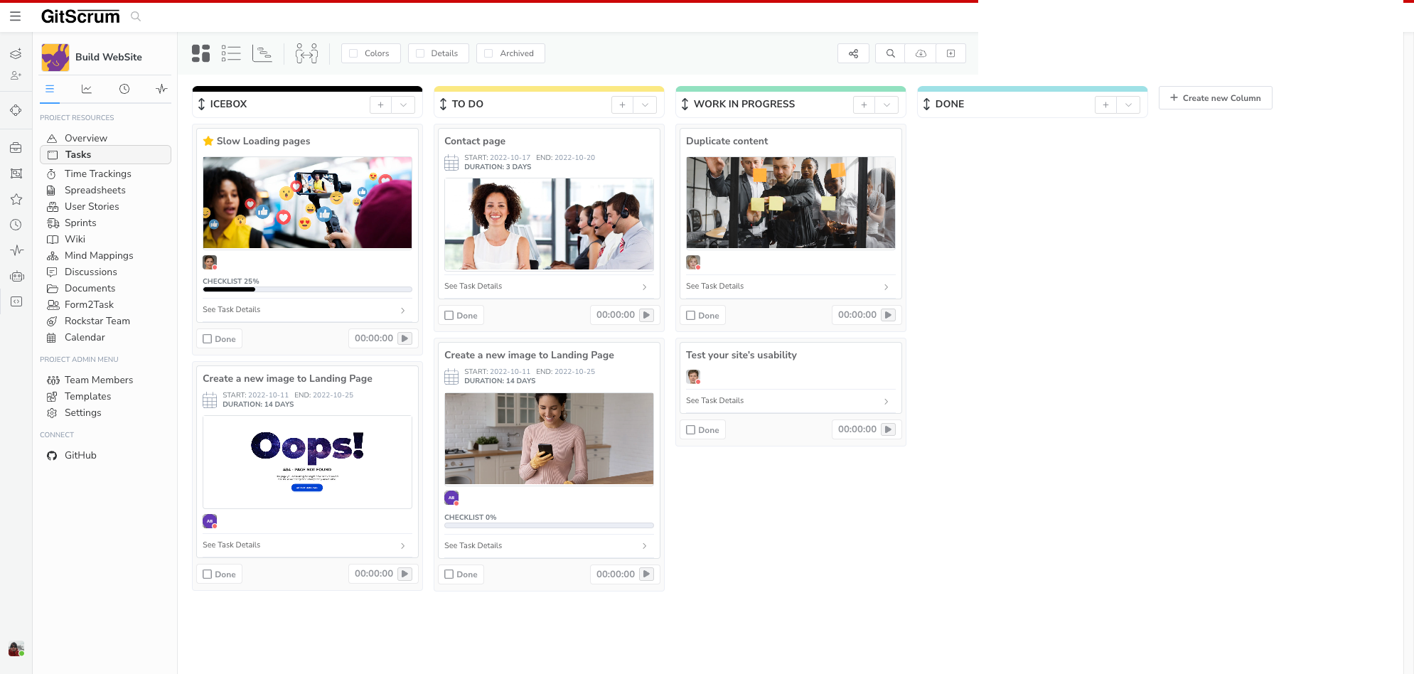 GitScrum gallery image