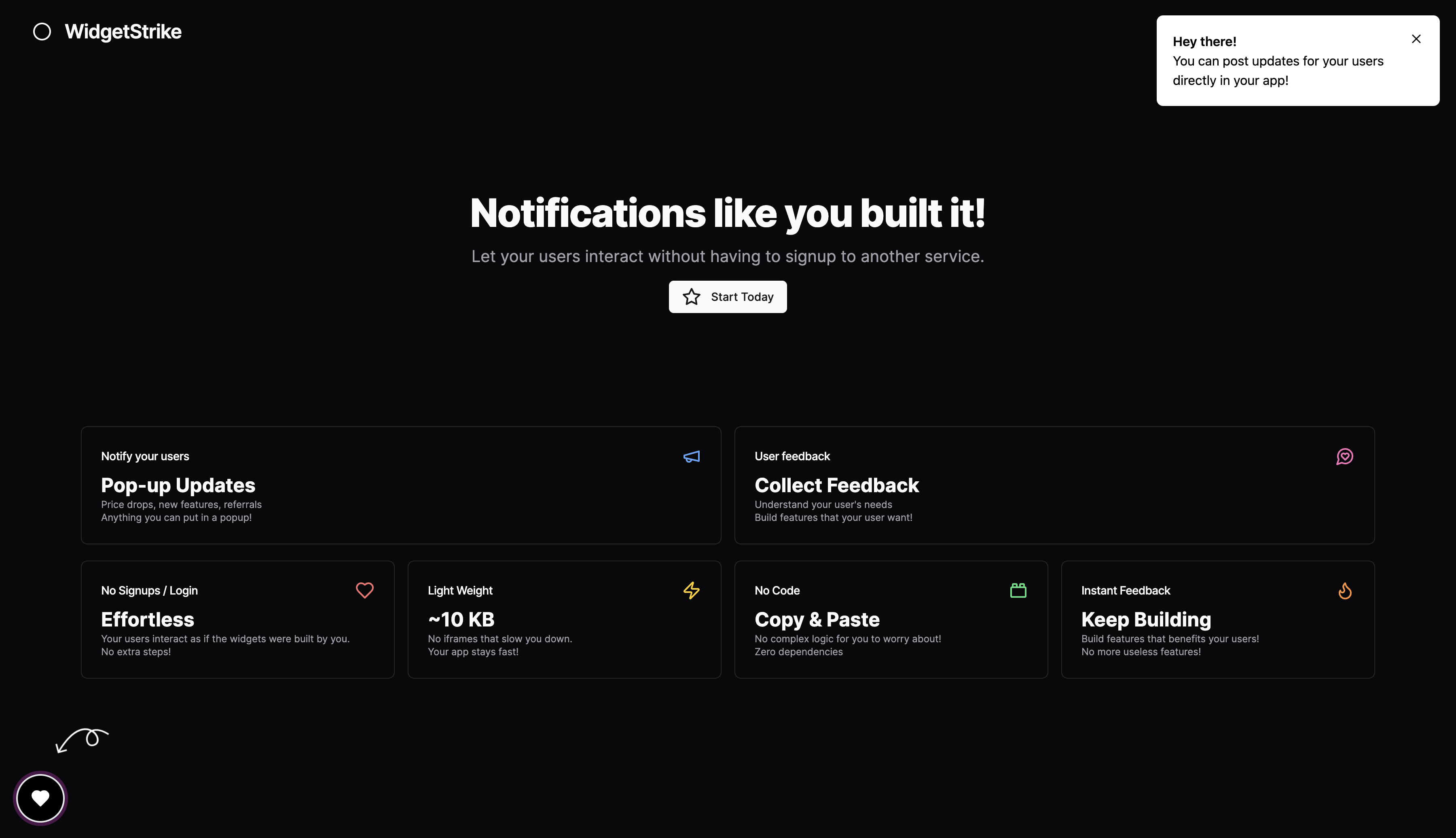 WidgetStrike gallery image