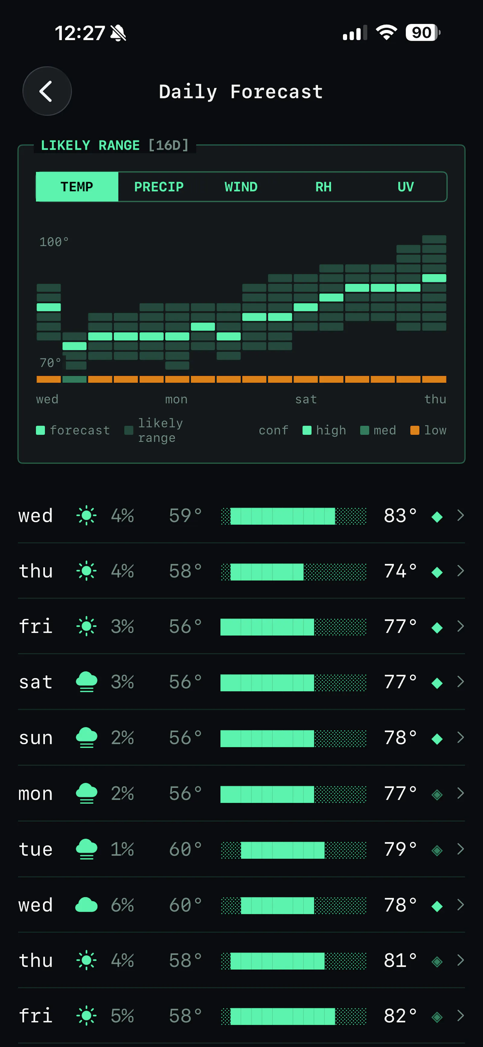 Neptune Weather screenshot 1