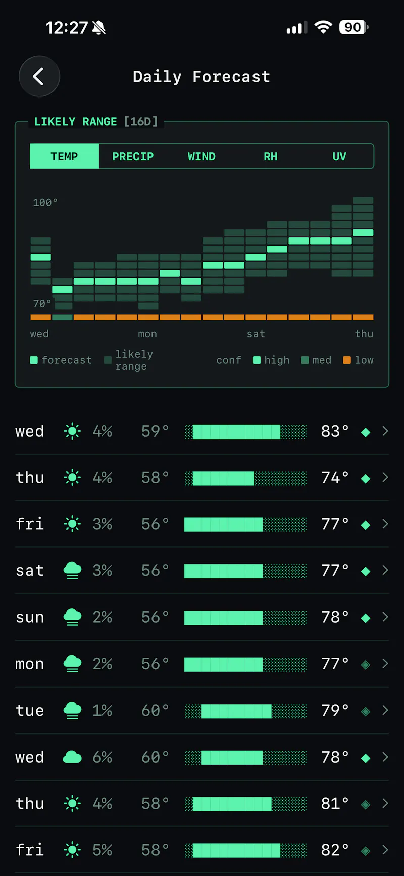 Neptune Weather screenshot 1