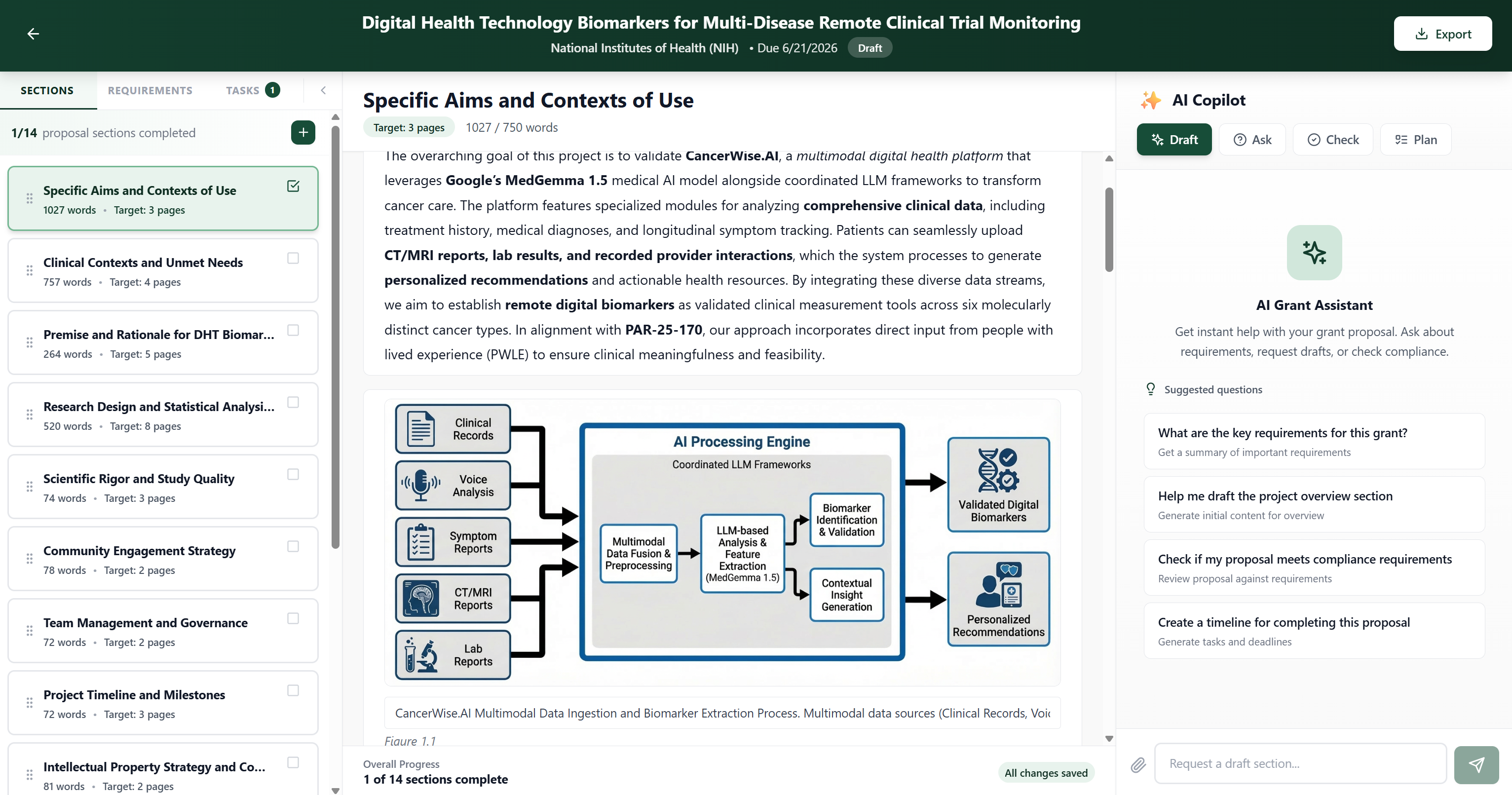 Grantee - AI-Powered Grant Writing gallery image