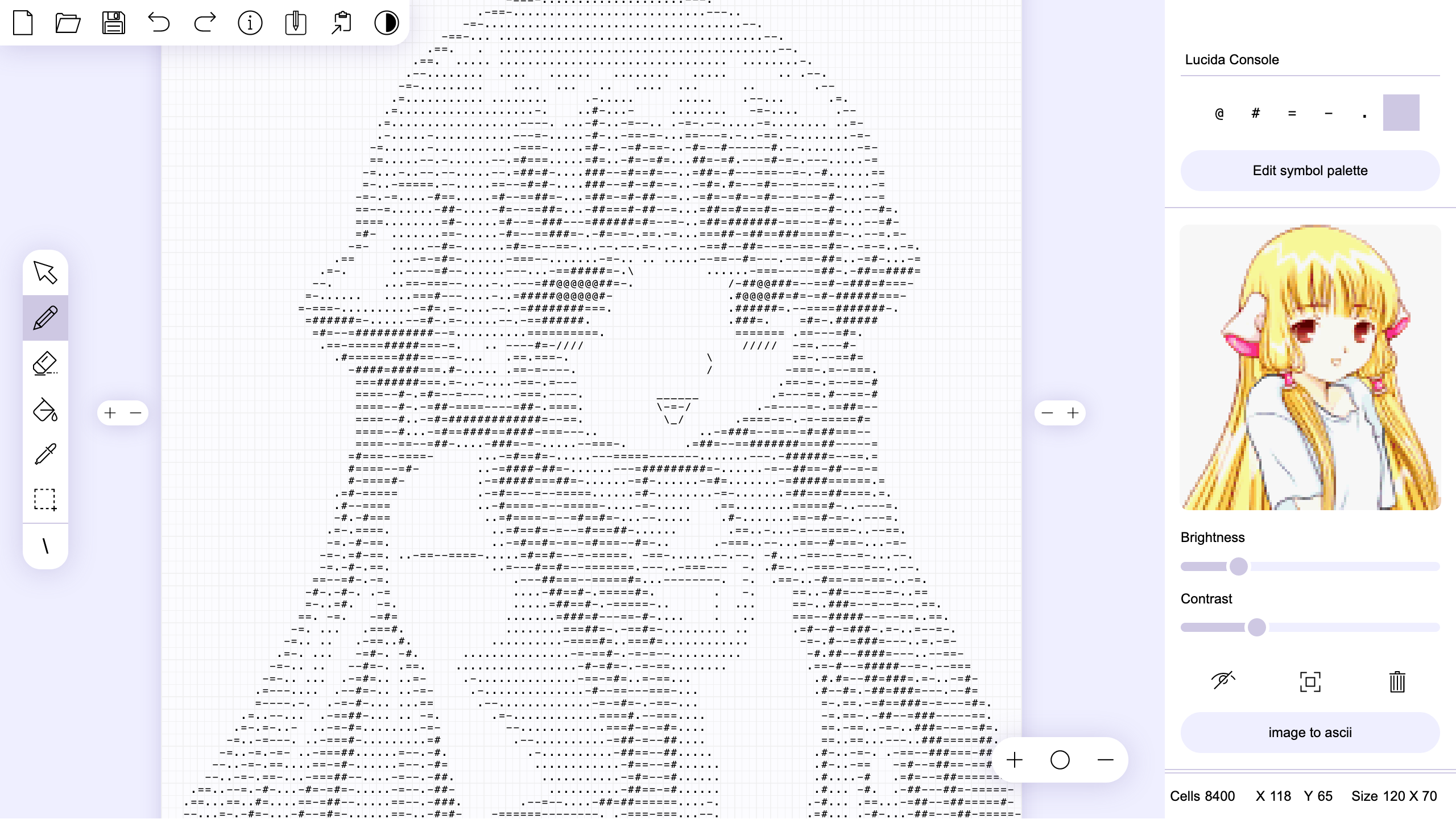ASCII 아트 페인트 - 텍스트 아트를 사용하여 독창적 인 게시물로 독자들을 놀라게하십시오. 미디어 3