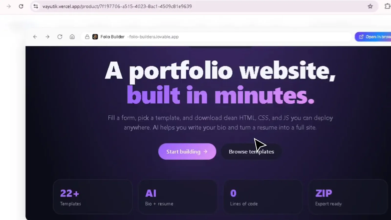 VayuTik  screenshot 1 (video preview)